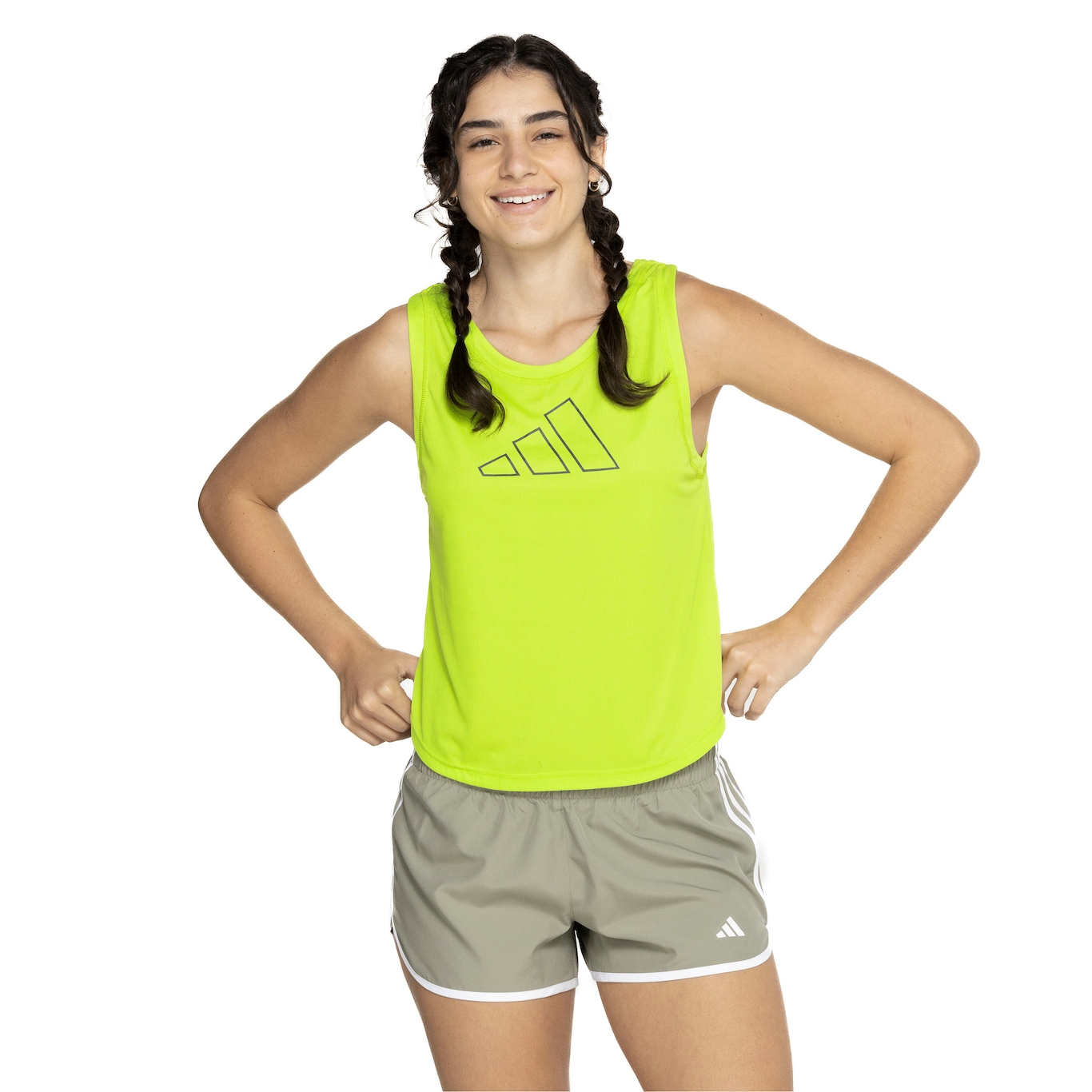 Camiseta Regata Feminina adidas Outloud - Video 1