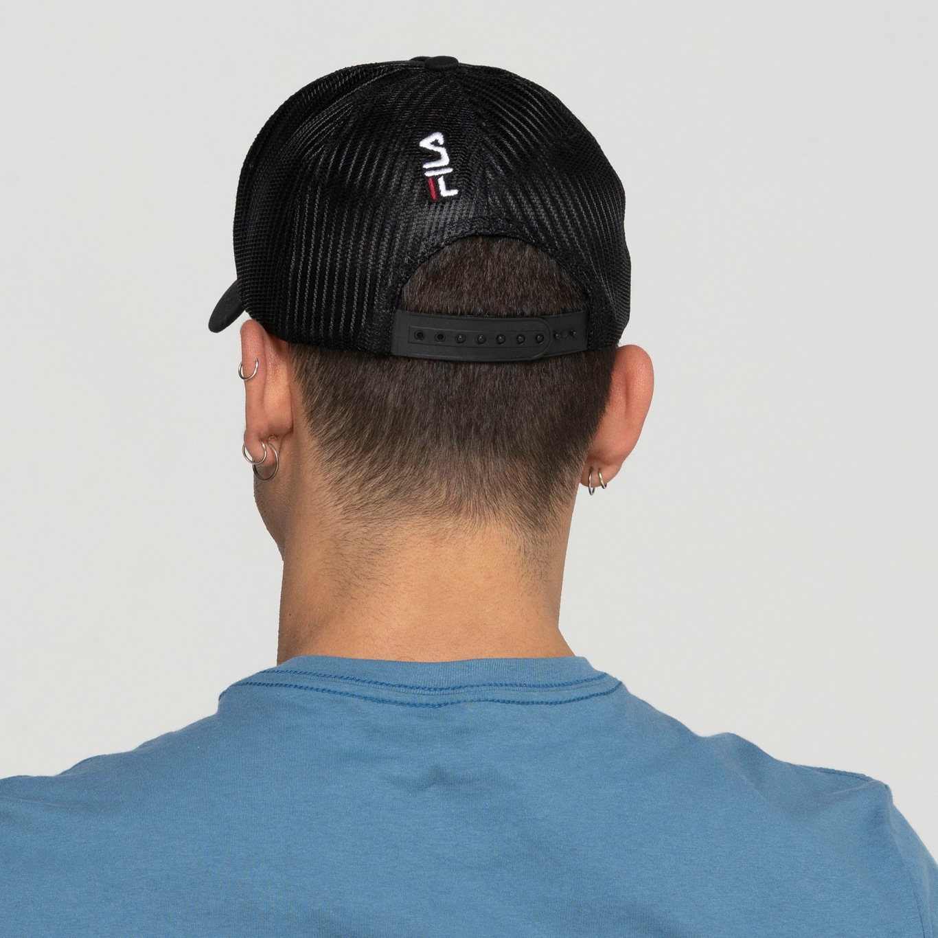 Boné Aba Curva Fila Snapback Fika Trucker - Adulto - Foto 3