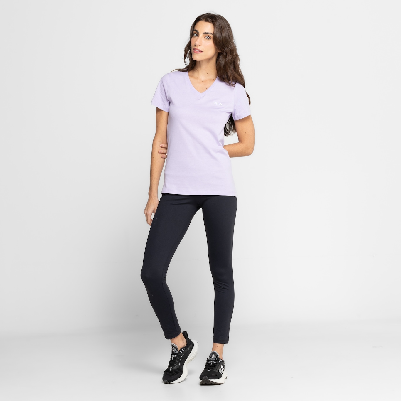 Camiseta Feminina Fila Manga Curta Basic - Foto 4