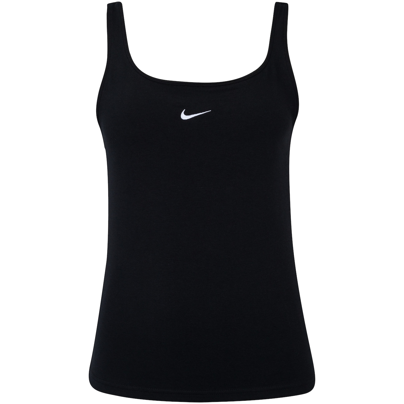 Nike Regata feminina esportiva, Preto/branco, P