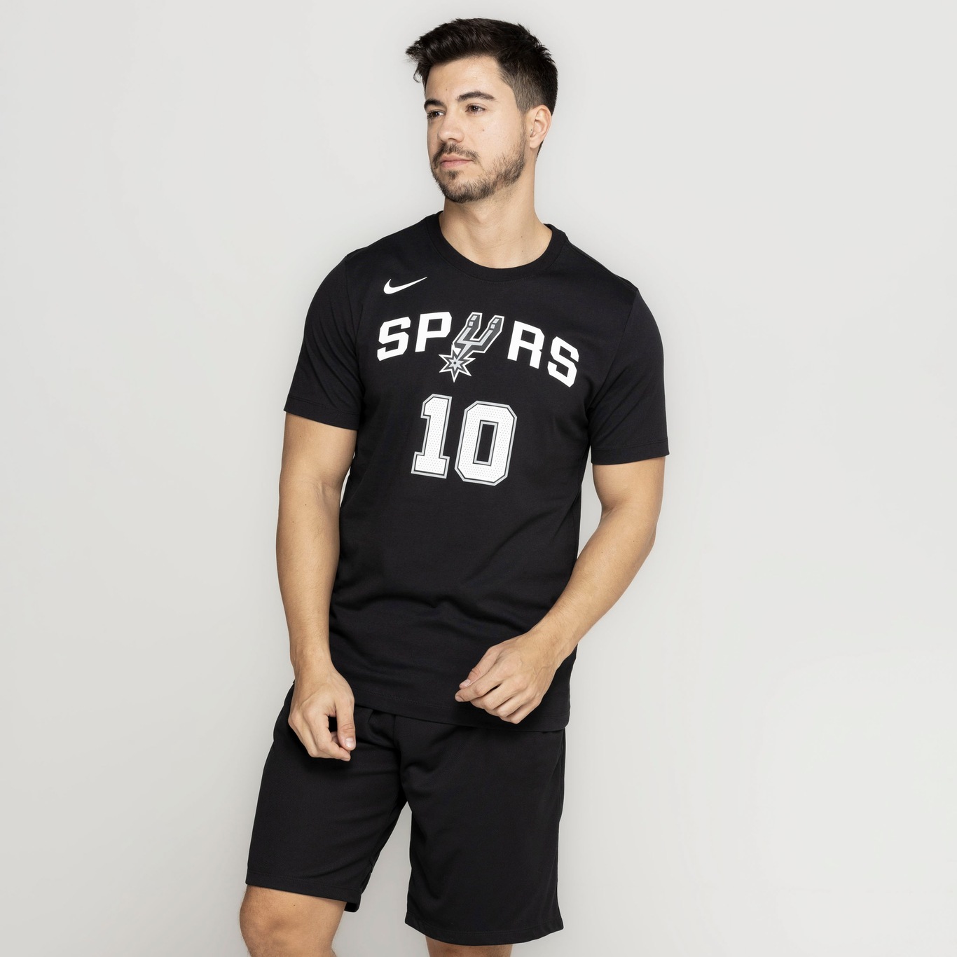 Camiseta San Antonio Spurs Masculina Nike Manga Curta Jeremy Sochan - Foto 4