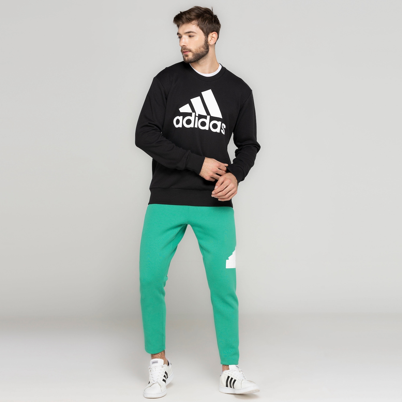 Blusão Masculino adidas Logo - Foto 4