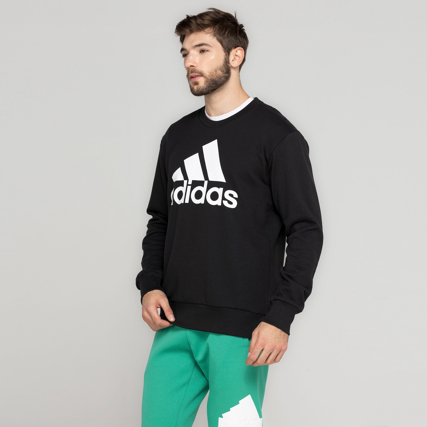 Blusão Masculino adidas Logo - Foto 5