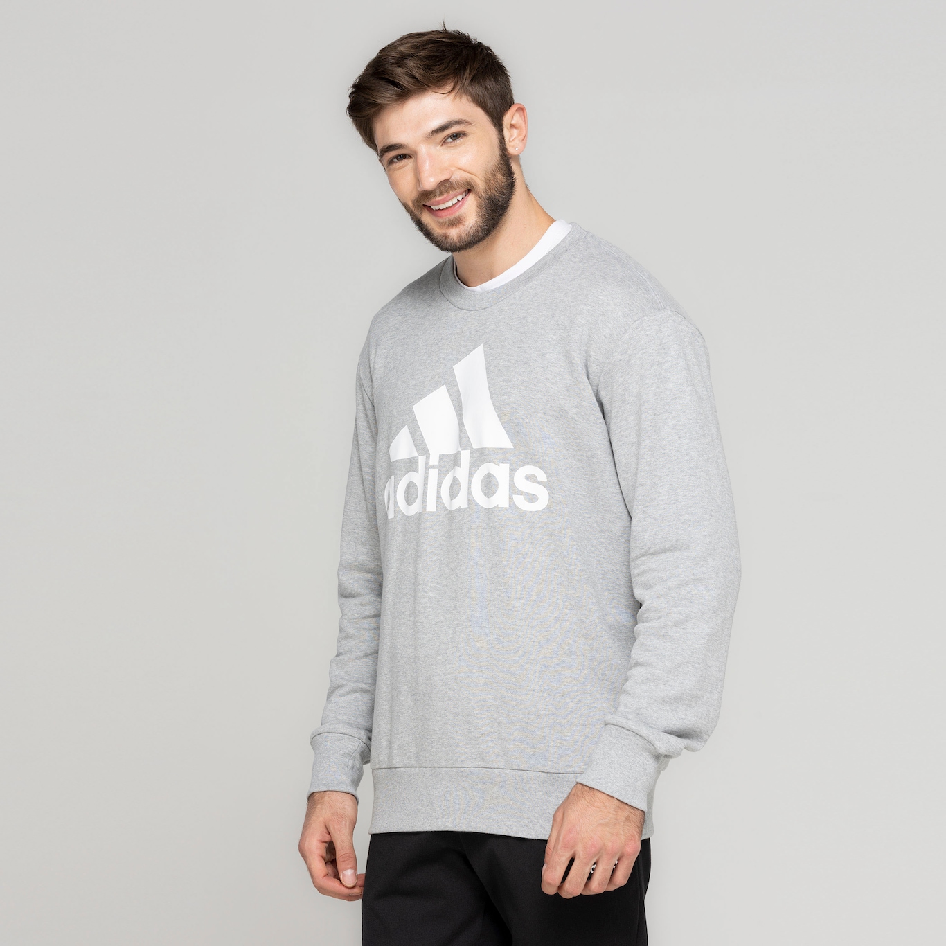 Blusão Masculino adidas Logo - Foto 5