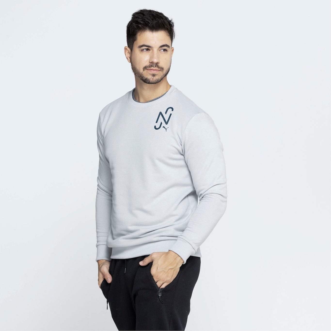 Blusão Neymar Jr 23 Masculino Puma Crew - Foto 4