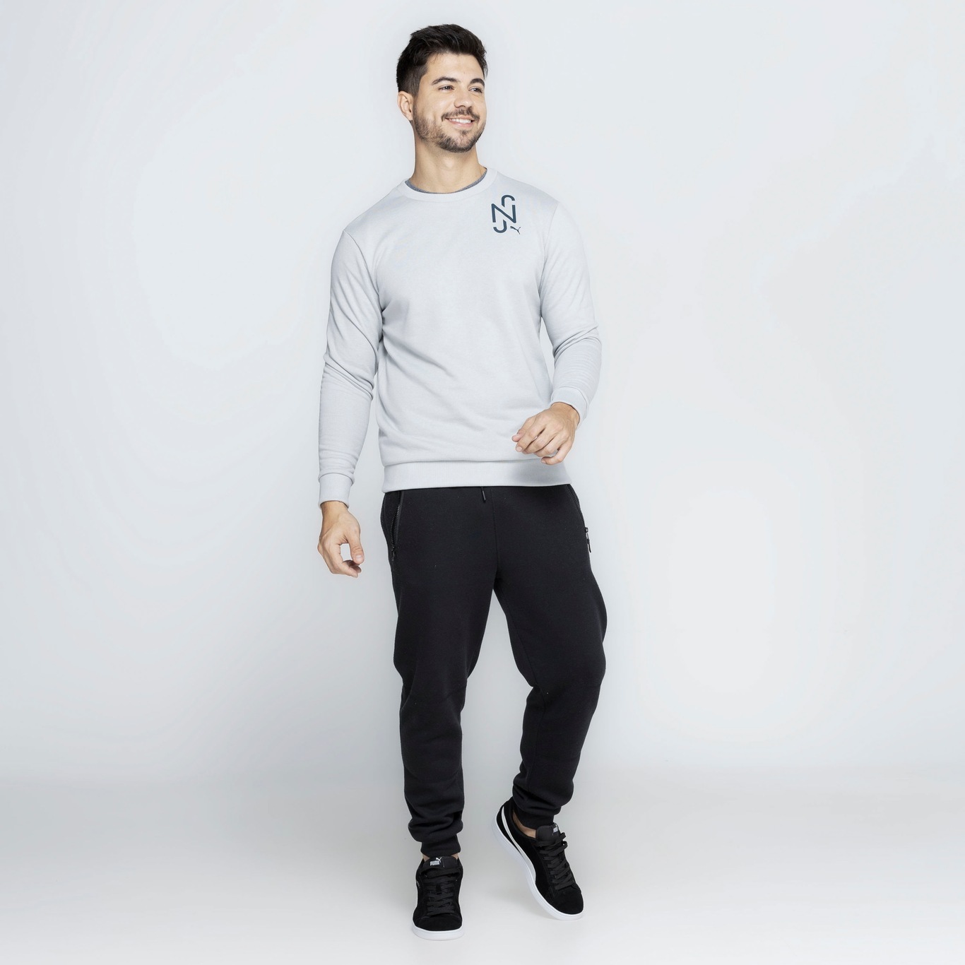 Blusão Neymar Jr 23 Masculino Puma Crew - Foto 5