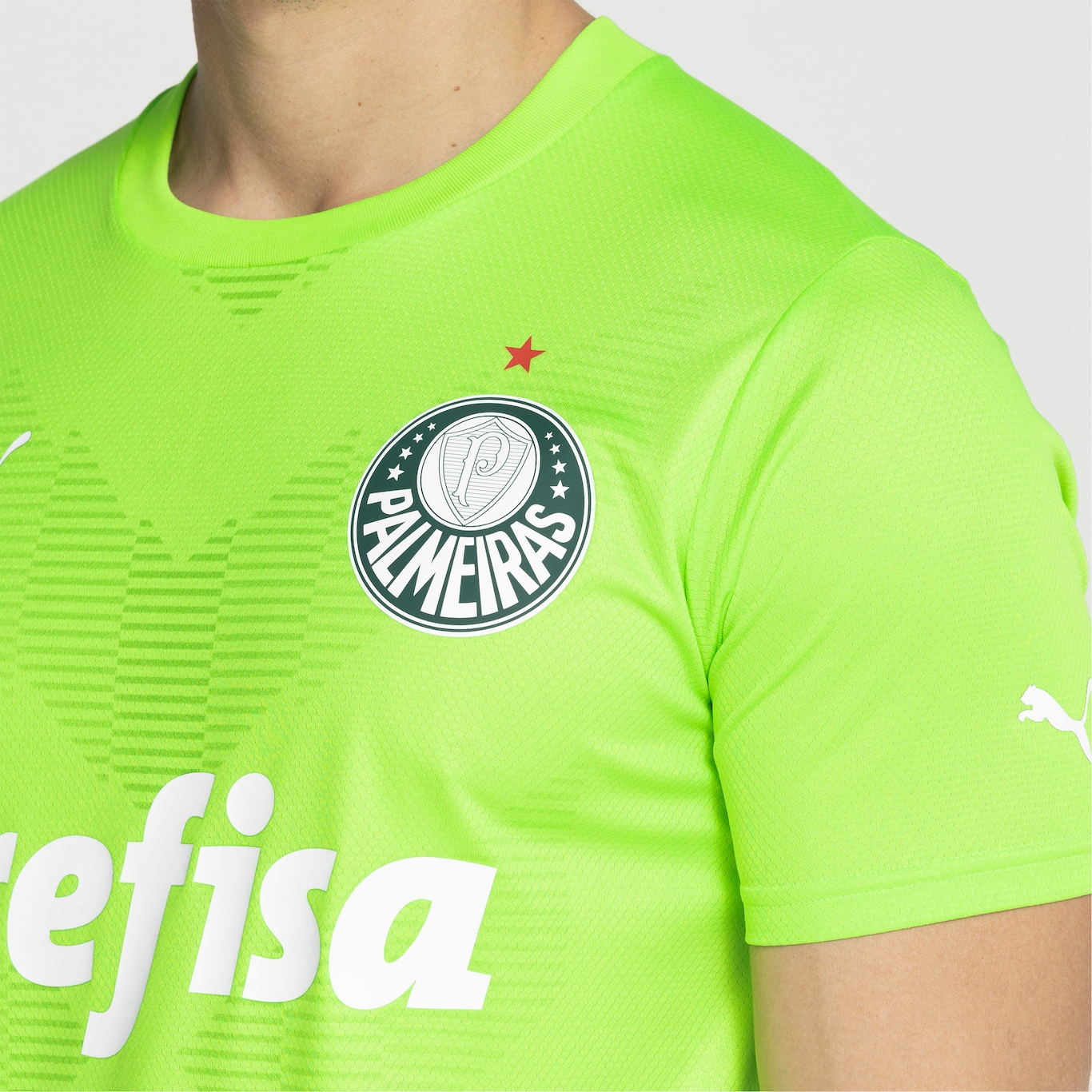 Camisa de Goleiro do Palmeiras II 23 Puma - Masculina - Foto 6