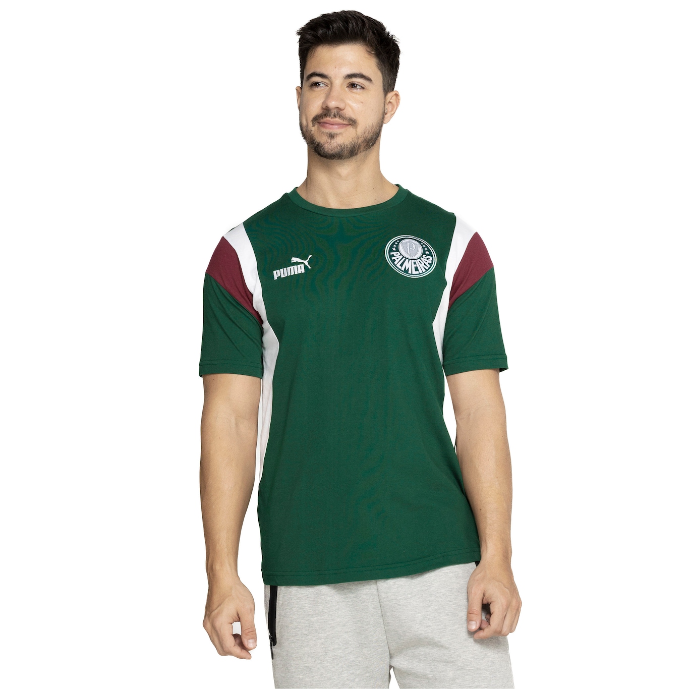 Camiseta do Palmeiras 23 Puma Masculina - Video 1