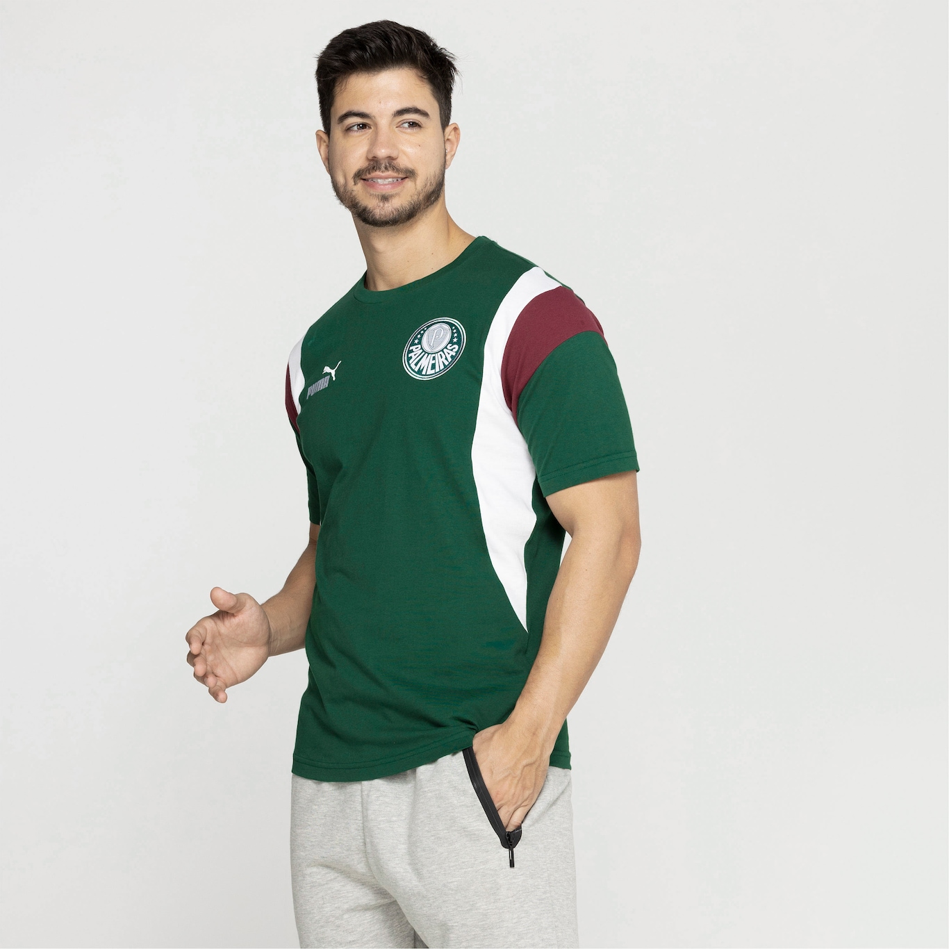 Camiseta do Palmeiras 23 Puma Masculina - Foto 4