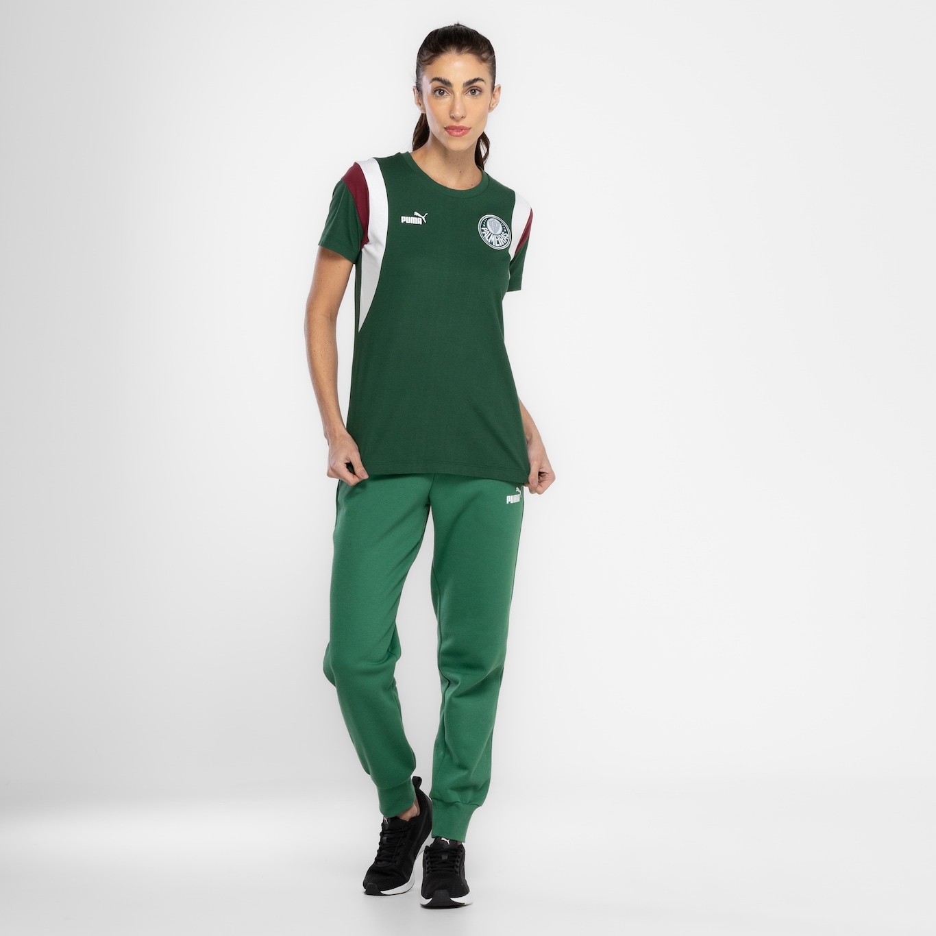 Camiseta do Palmeiras Puma - Feminina - Foto 4