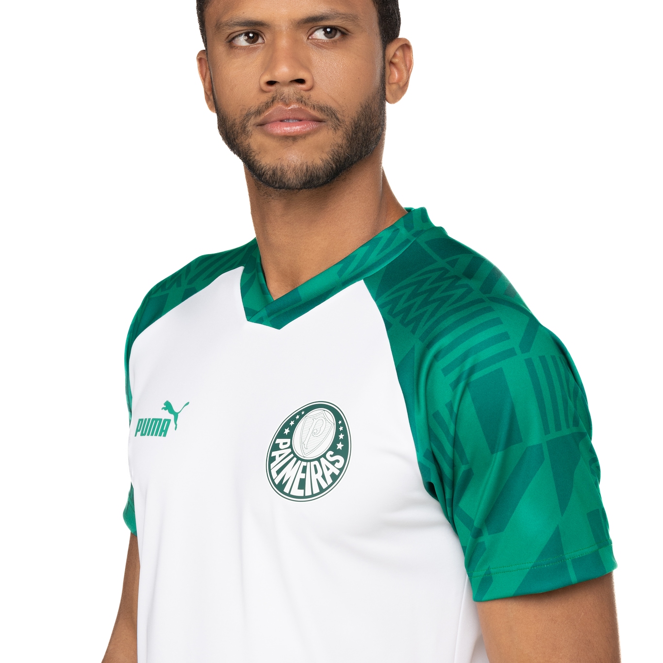 CAMISETA PALMEIRAS PRÉ-JOGO 2023/24 OFICIAL MASCULINO - Grandes