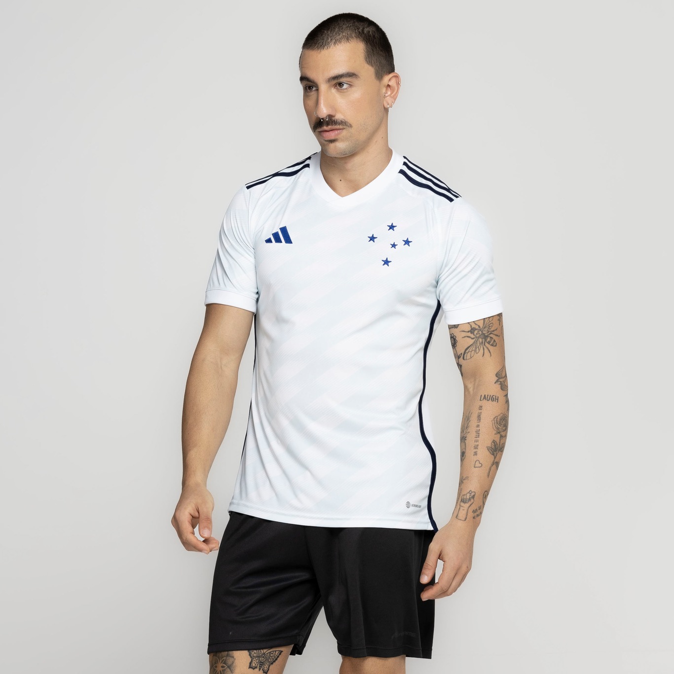 Camisa do Cruzeiro II 23 adidas - Masculina - Foto 4