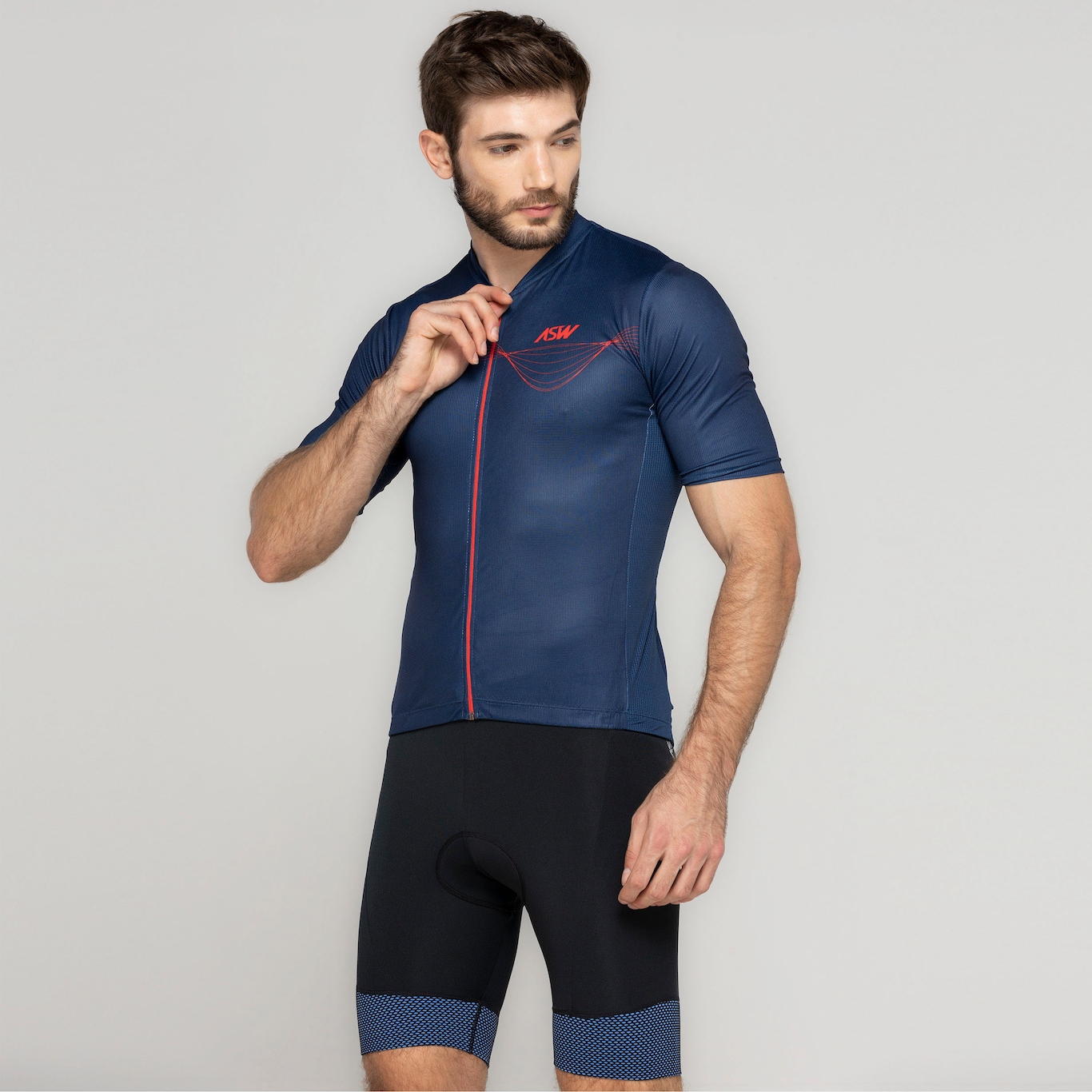 Camisa de Ciclismo Masculina Asw Versa - Foto 5