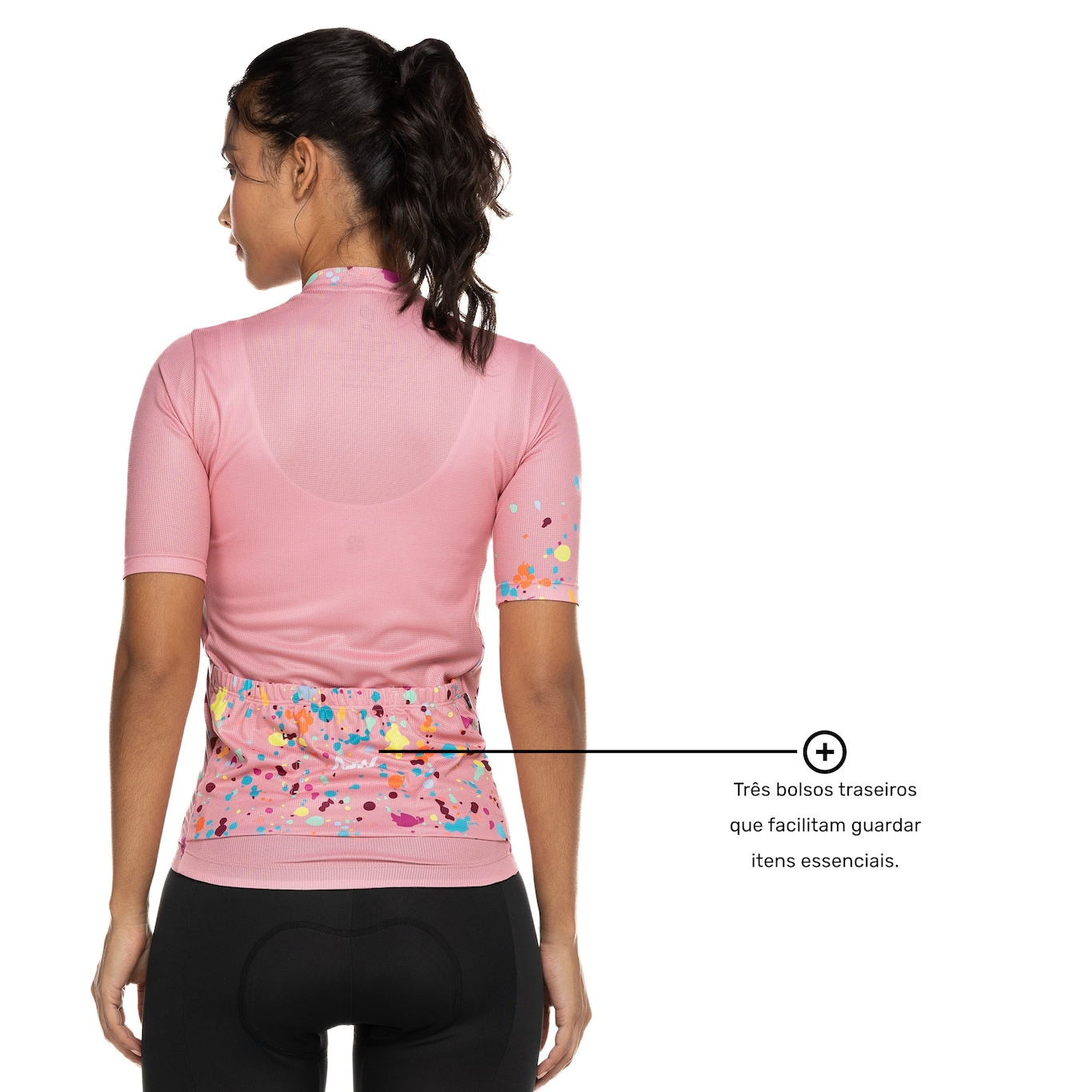 Camisa de Ciclismo Feminina Asw Versa - Foto 4