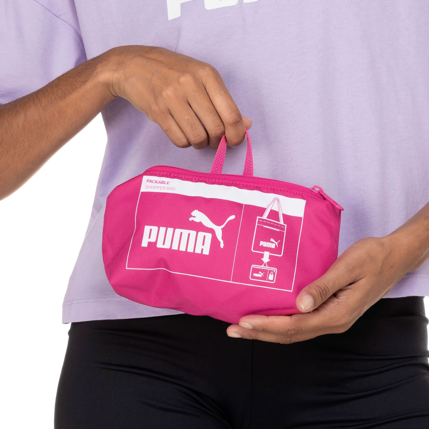 Bolsa Puma Phase Packable Shopper - Adulto - Foto 3