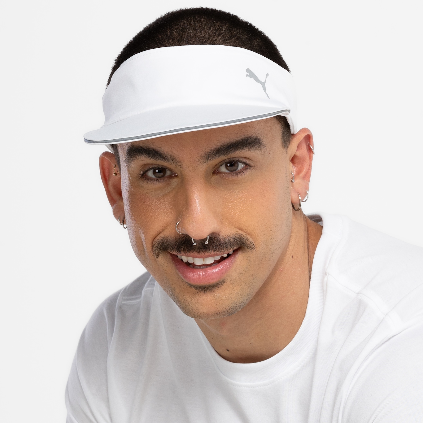 Viseira Puma Running Visor - Adulto - Foto 5