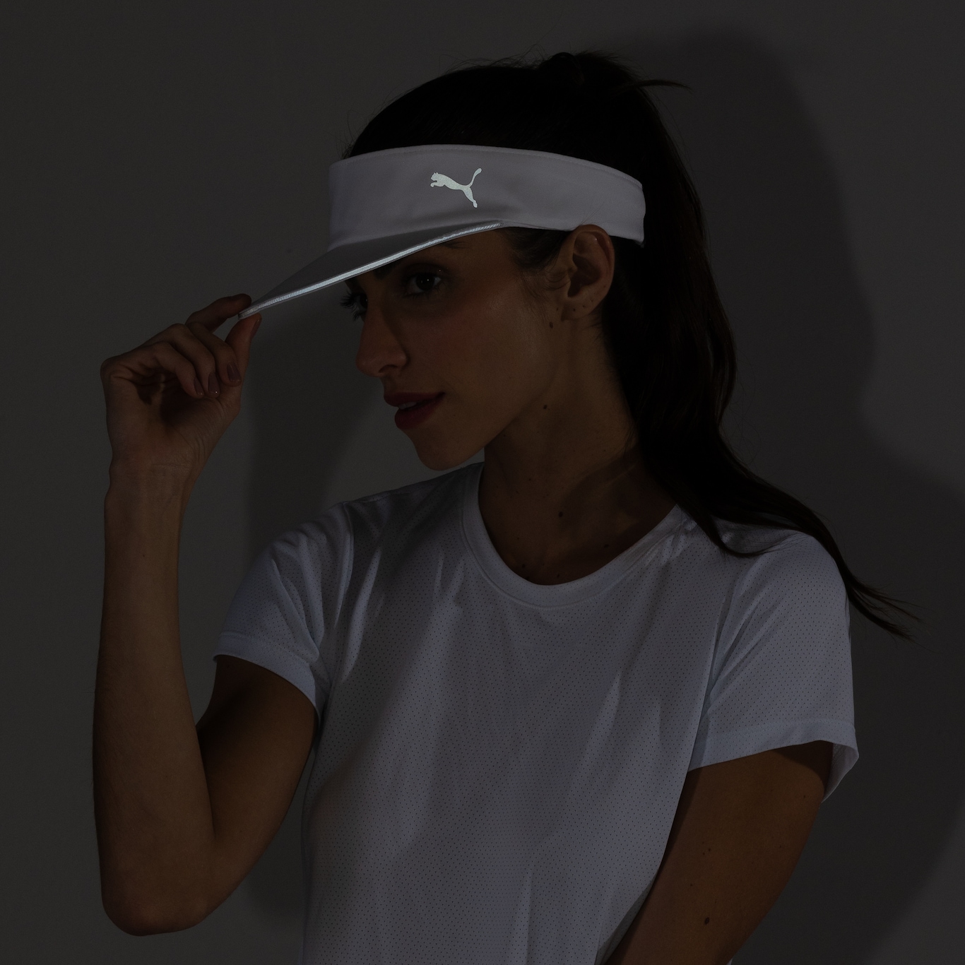 Viseira Puma Running Visor - Adulto - Foto 6