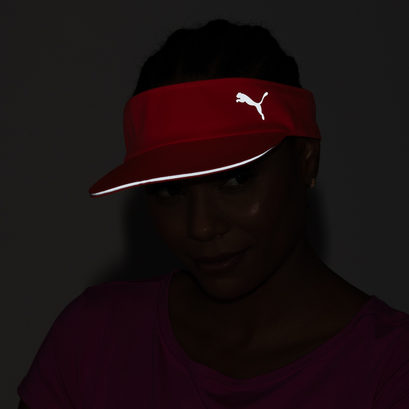 Viseira Puma Running Visor - Adulto - Foto 4