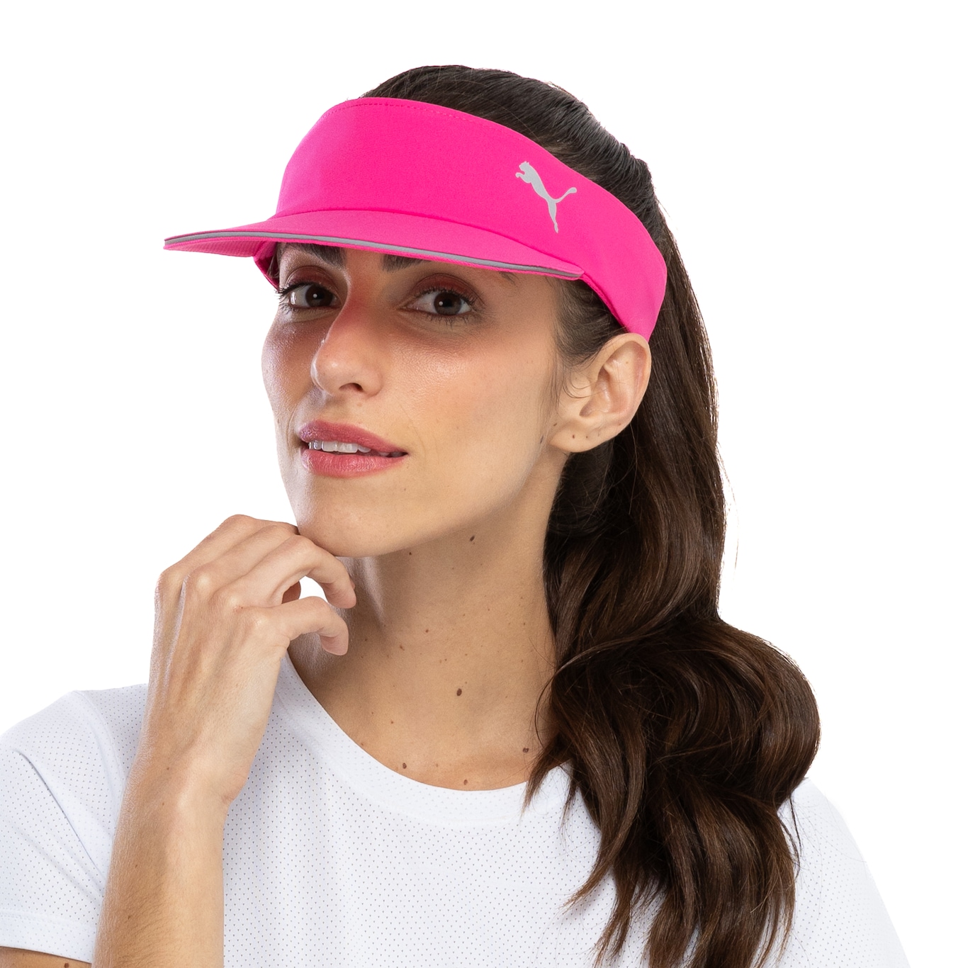 Viseira Puma Running Visor - Adulto - Foto 1