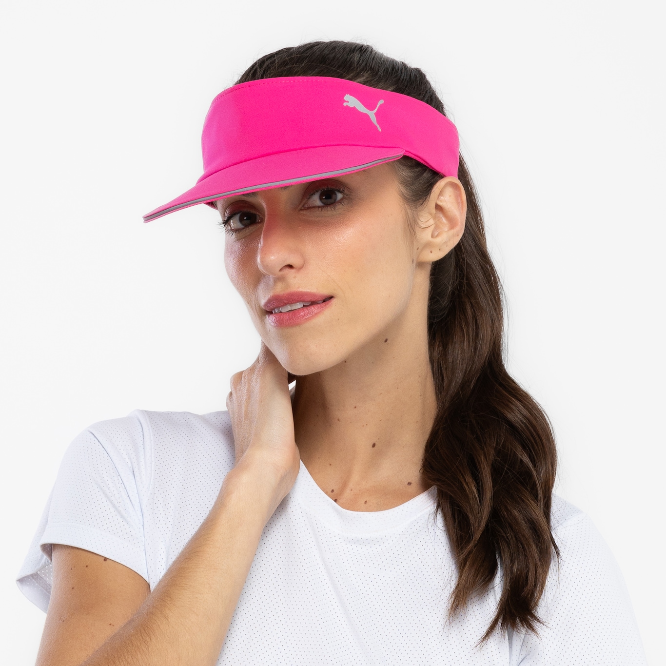 Viseira Puma Running Visor - Adulto - Foto 2