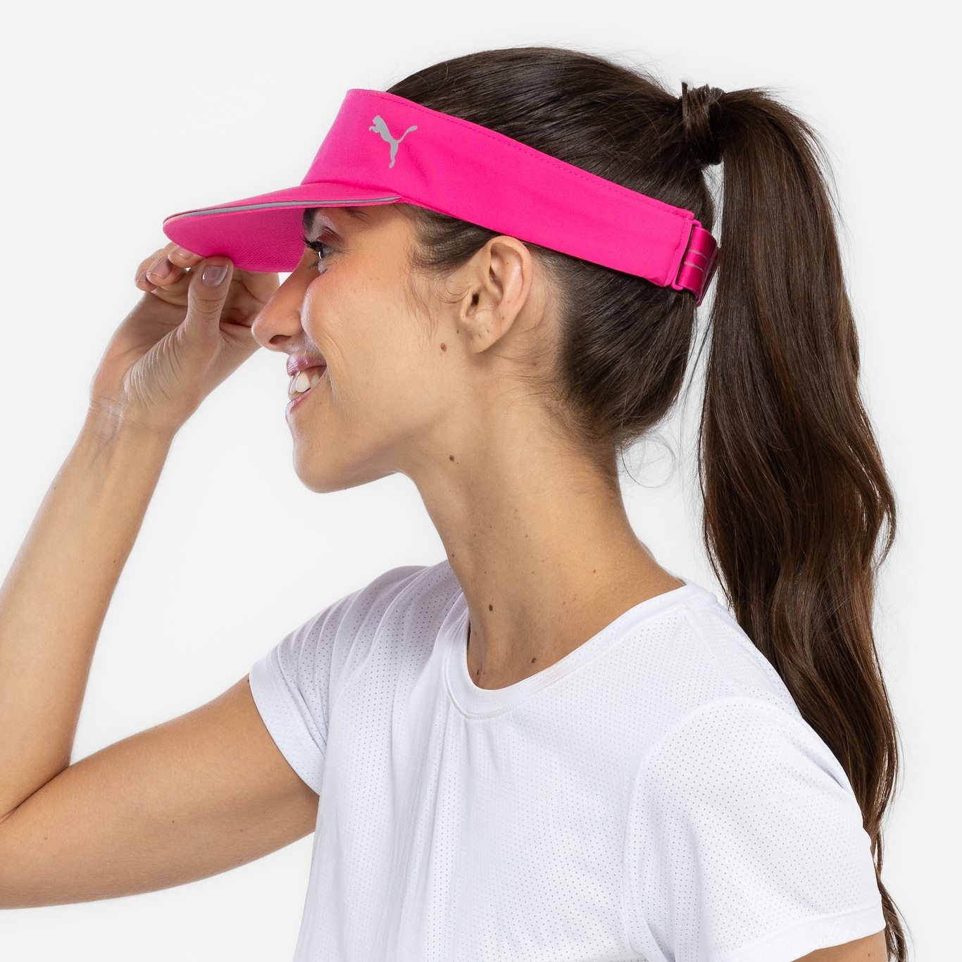 Viseira Puma Running Visor - Adulto - Foto 3