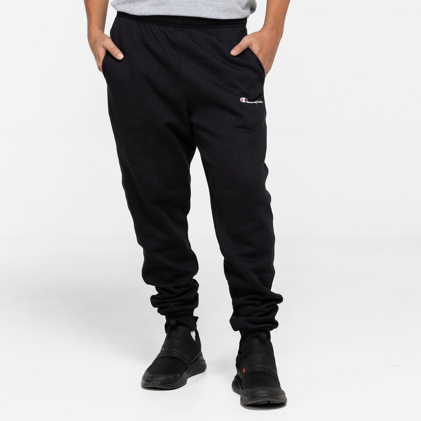 Calça de Moletom Masculina Champion Jogger Mini Scrip - Foto 4