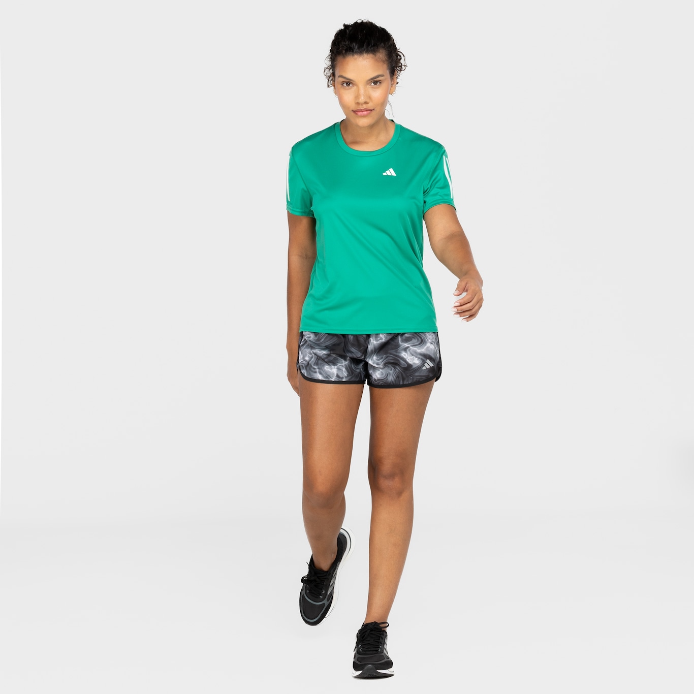 Camiseta Feminina adidas Manga Curta Own The Run - Foto 4