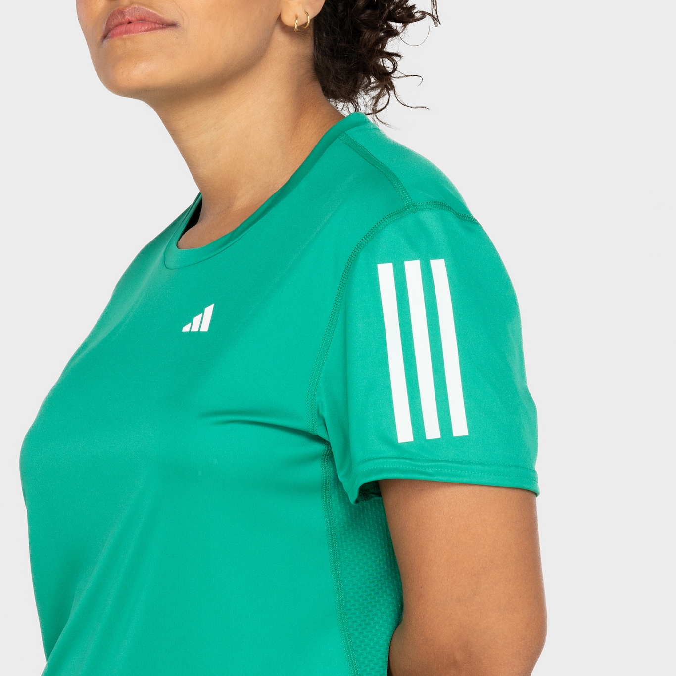 Camiseta Feminina adidas Manga Curta Own The Run - Foto 6