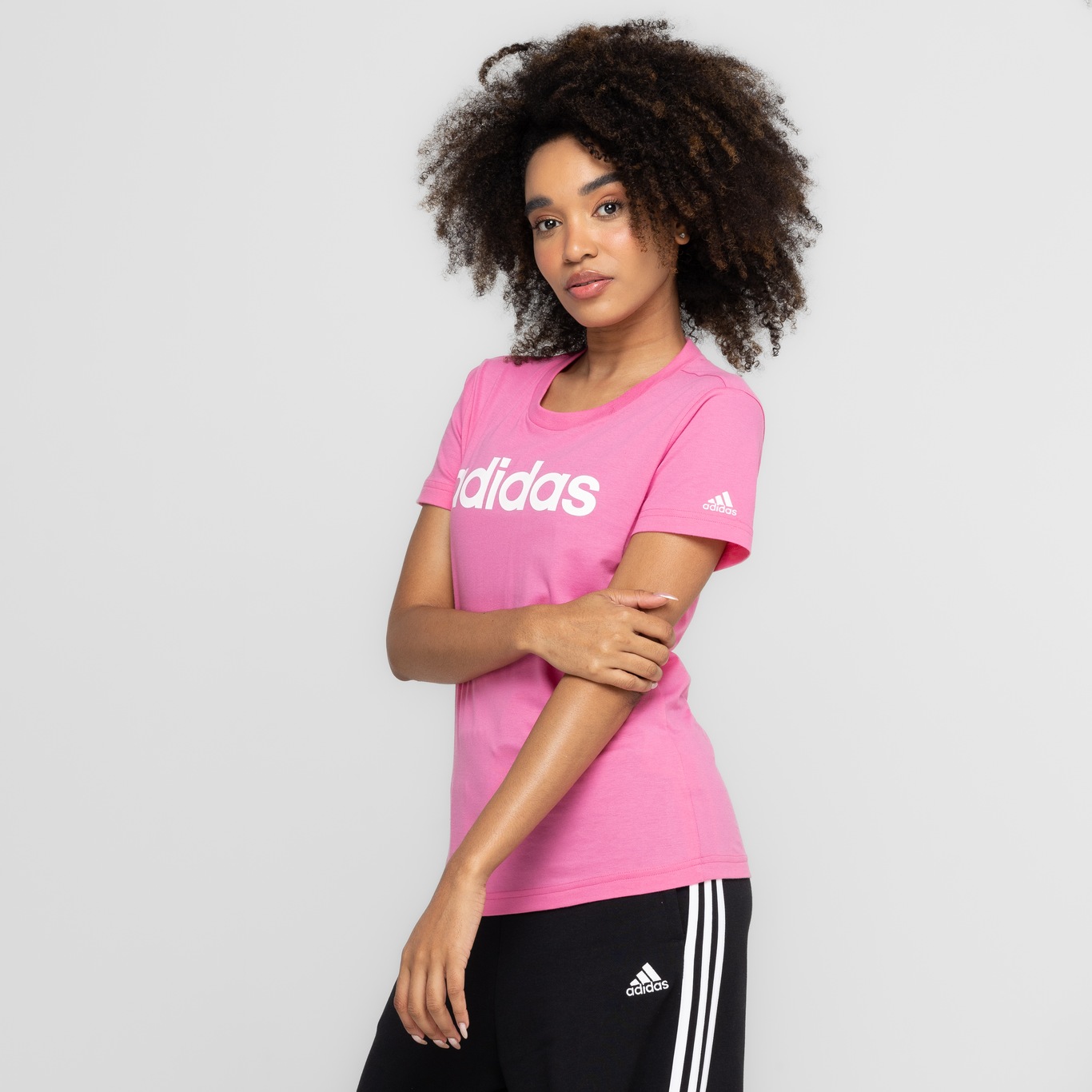 Blusa adidas store feminina manga curta