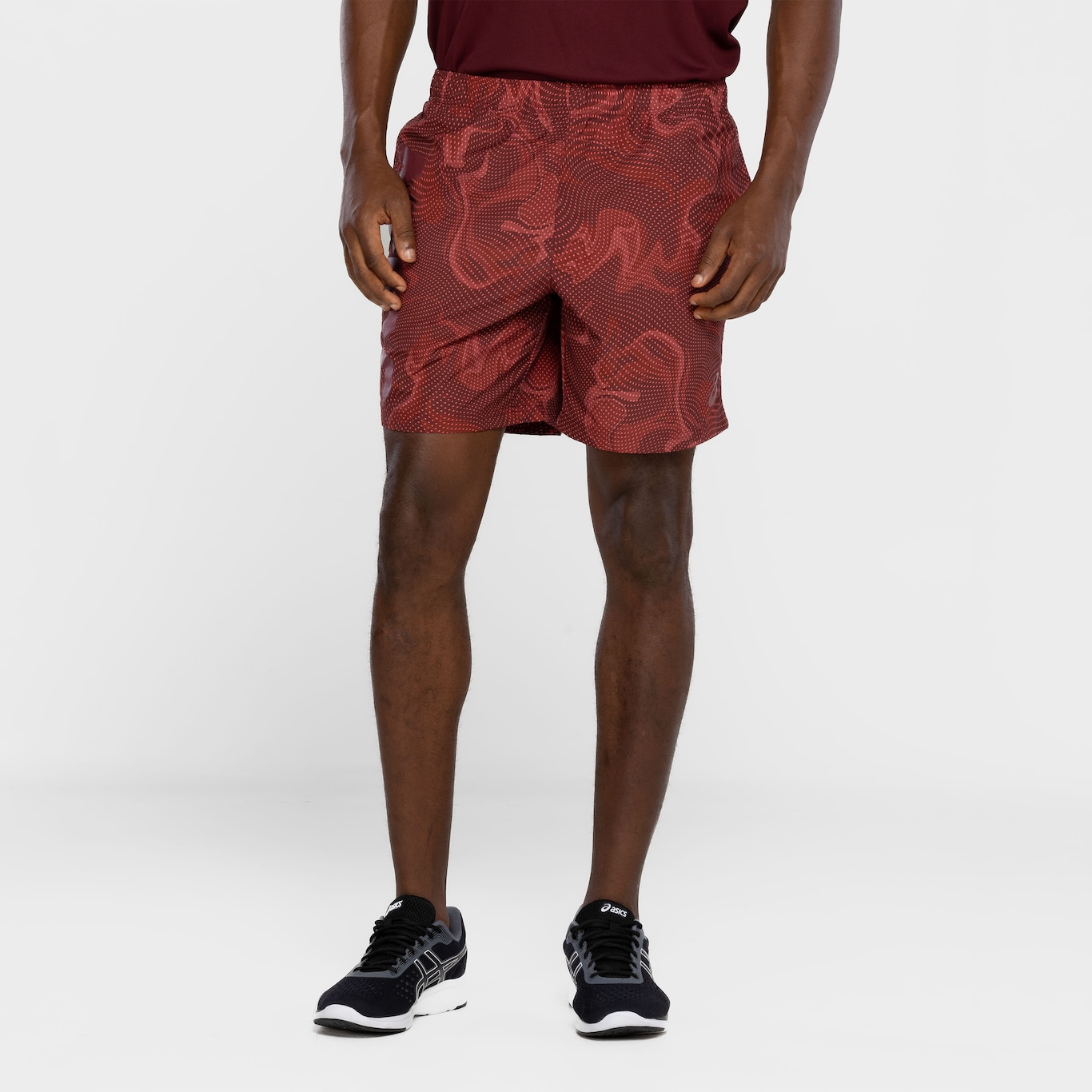 Bermuda Masculina ASICS Estampada Logo - Foto 4