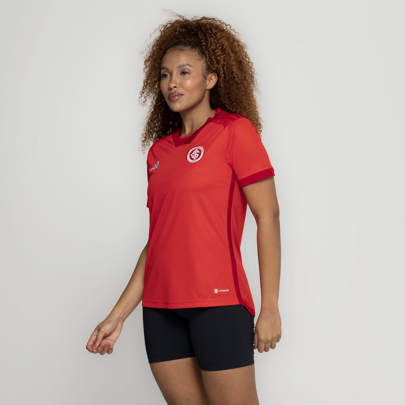 Camisa do Internacional I adidas 2021 - Feminina