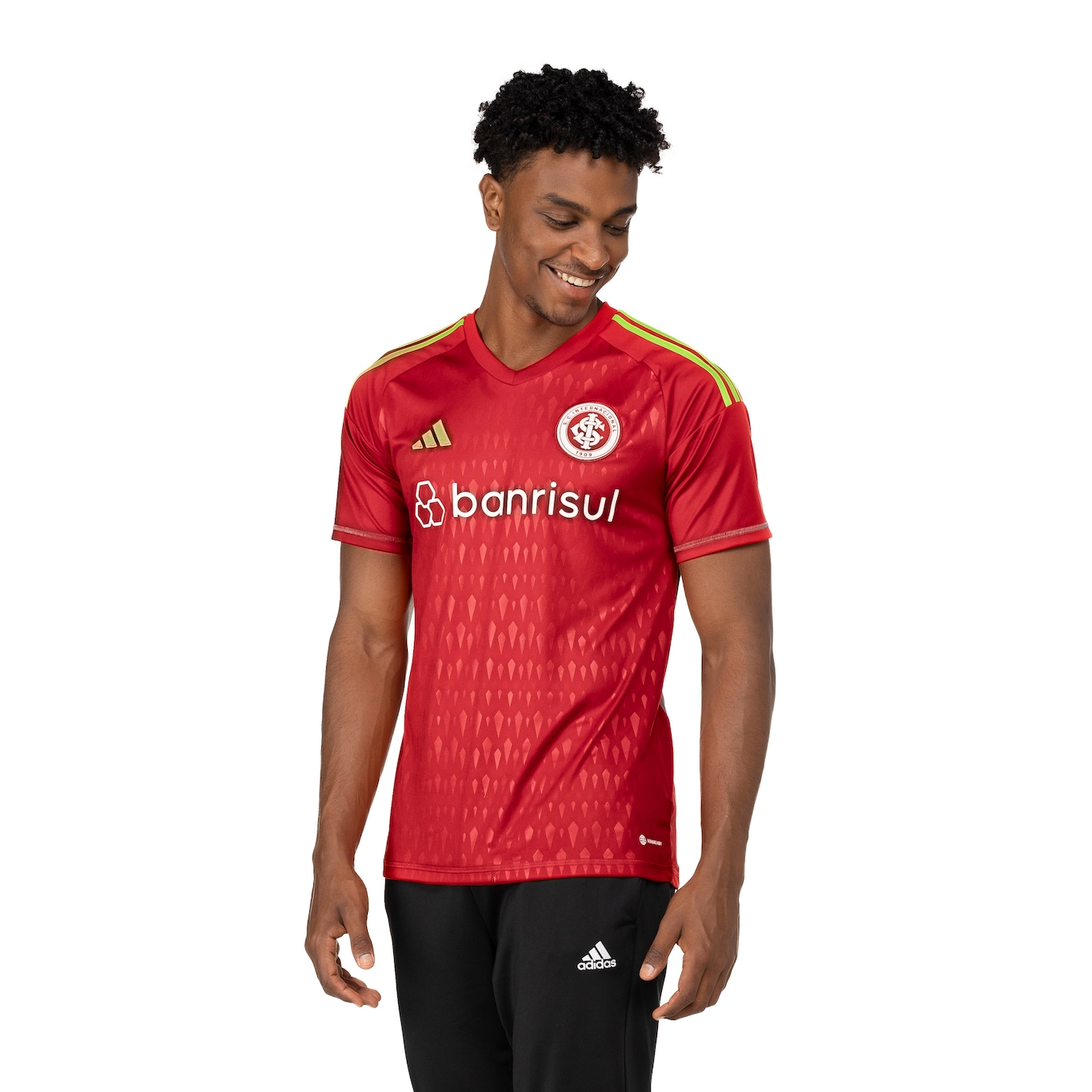 Camisa do Internacional Goleiro I 2023 adidas - Masculina em