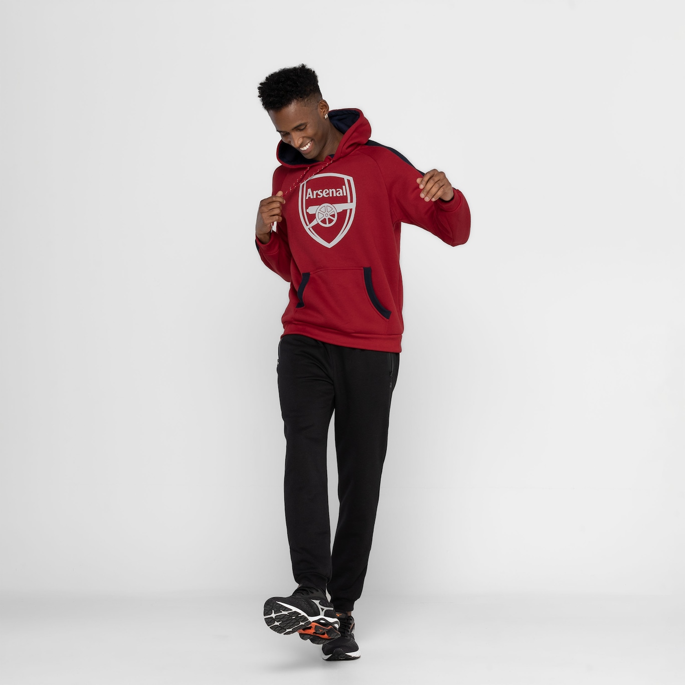 Blusa de Moletom Masculina do Arsenal com Capuz EAR601800 - Foto 4