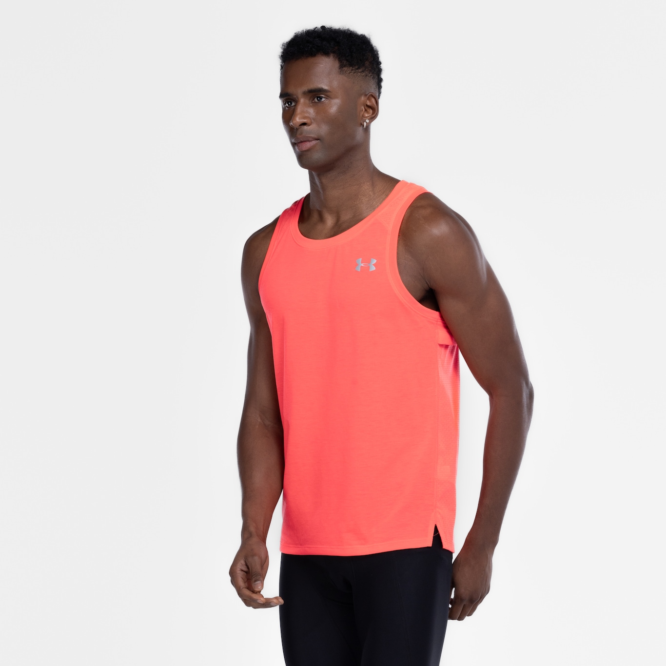 Camiseta Regata Masculina Under Armour Streaker 2 Singlet - Foto 4