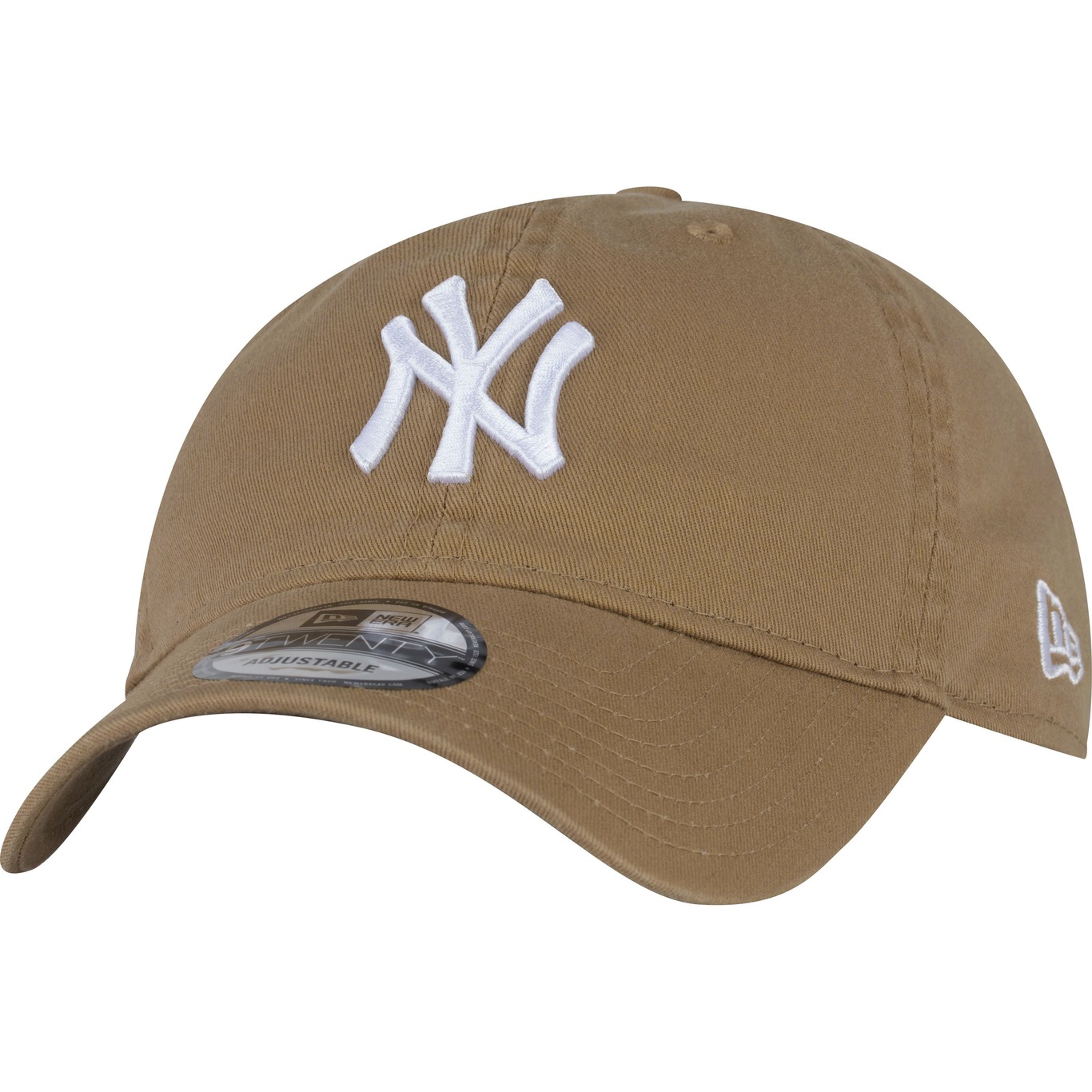 Boné Aba Curva New York Yankees New Era MLB Strapback 920 ST PERM KHK - Adulto - Foto 1