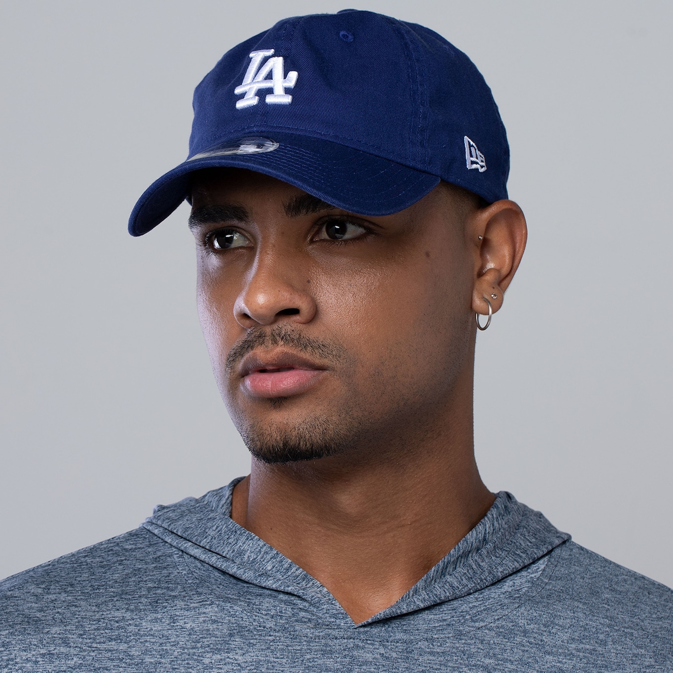 Boné Aba Curva Los Angeles Dodgers New Era MLB Strapback 920 ST PERM LRY - Adulto - Foto 2