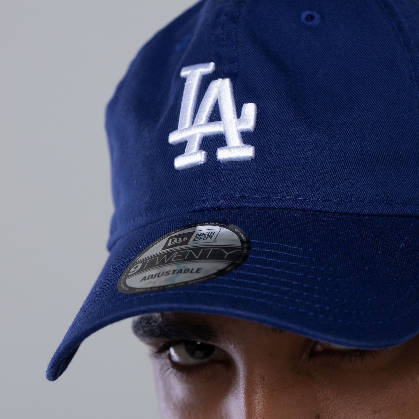 Boné Aba Curva Los Angeles Dodgers New Era MLB Strapback 920 ST PERM LRY - Adulto - Foto 3