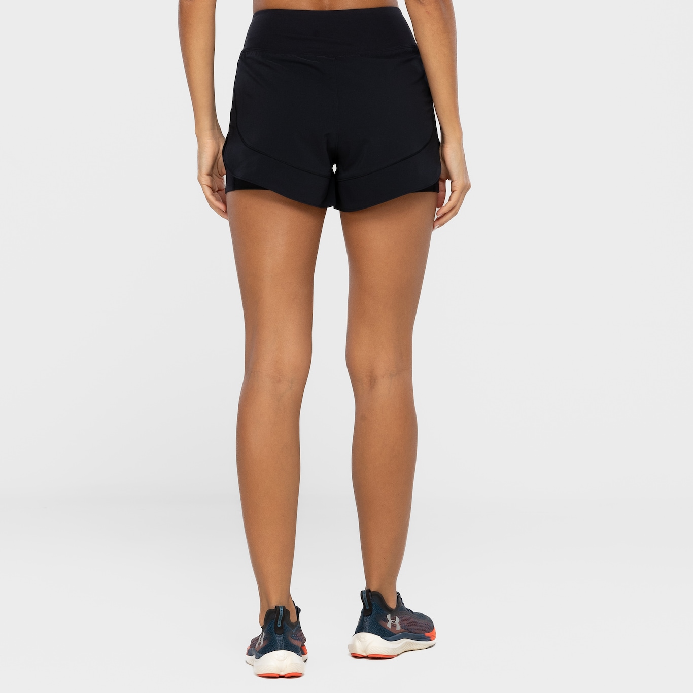 Short Feminino Under Armour Flex Woven 2 em 1 - Foto 3