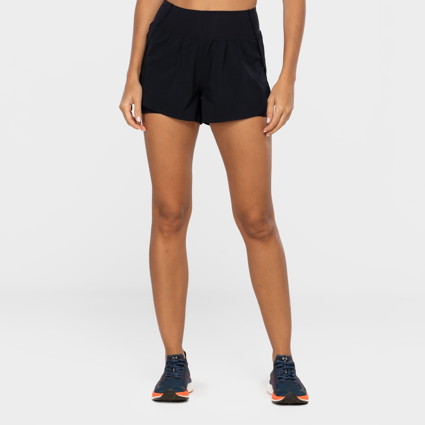 Short Feminino Under Armour Flex Woven 2 em 1 - Foto 4