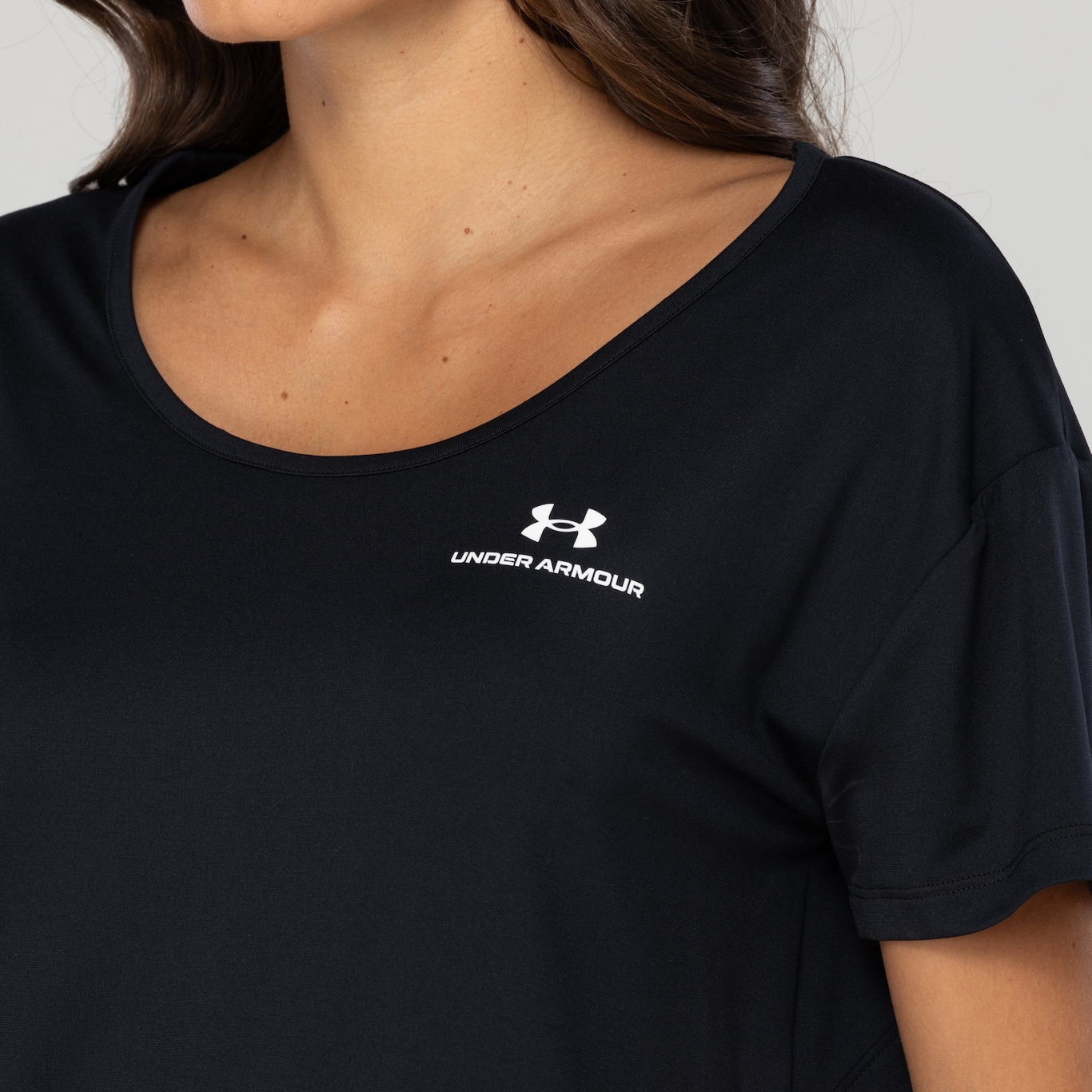 Camiseta Feminina Under Armour Manga Curta Rush Energy - Foto 6