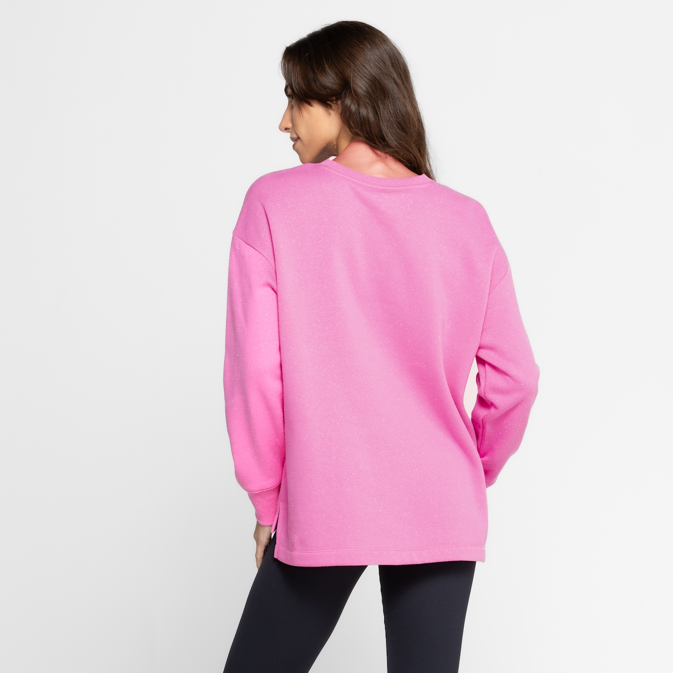 Blusa de Moletom Feminina Under Armour Rival Fleece Over - Foto 3