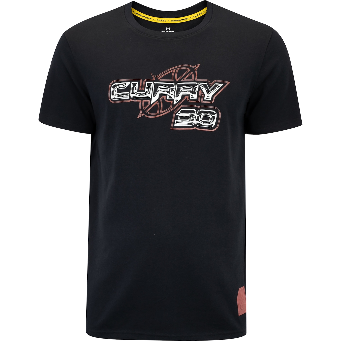 Camiseta Masculina Under Armour Manga Curta Curry 30 Hea - Foto 5