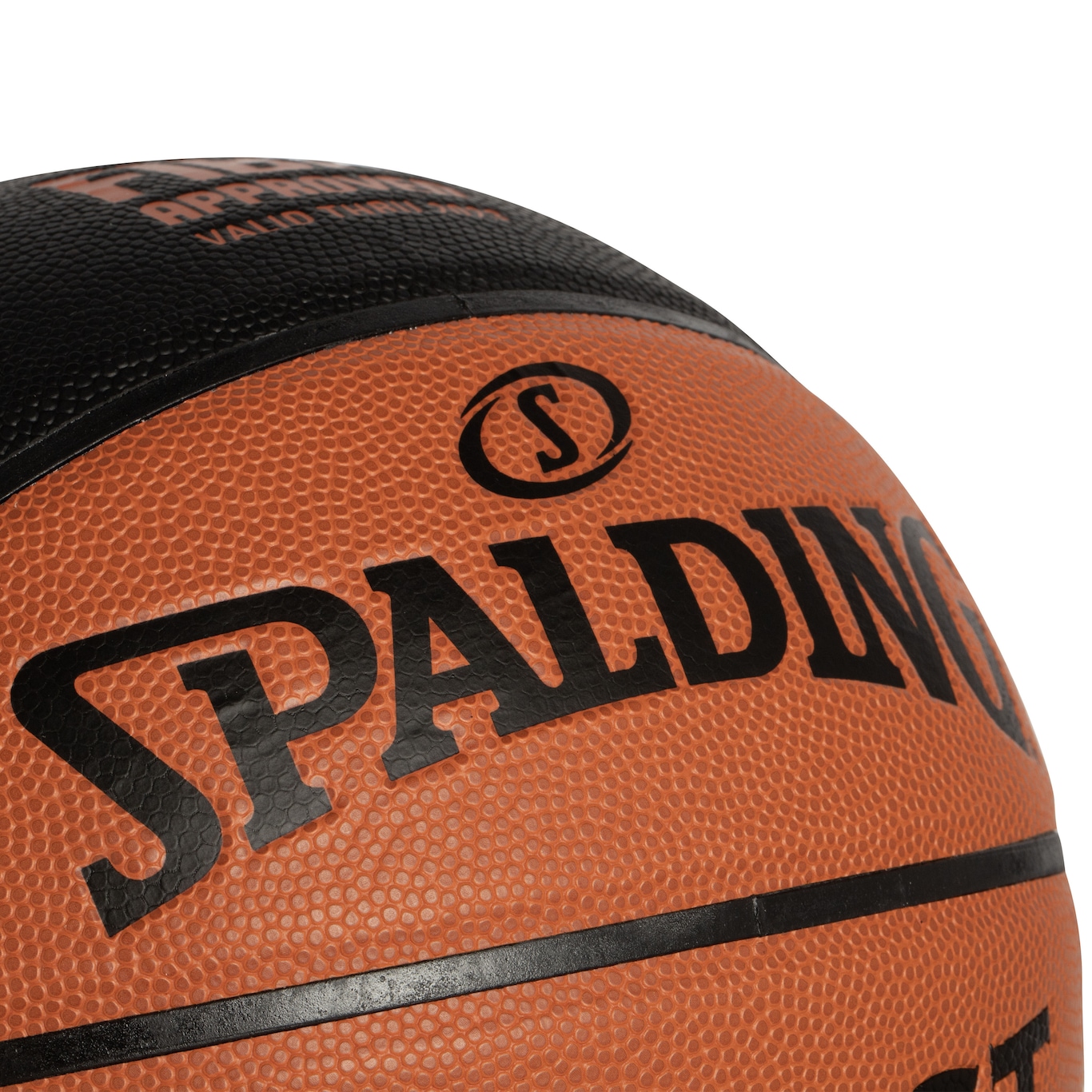 Bola Basquete Spalding REACT TF-250 FIBA - Laranja e Preto