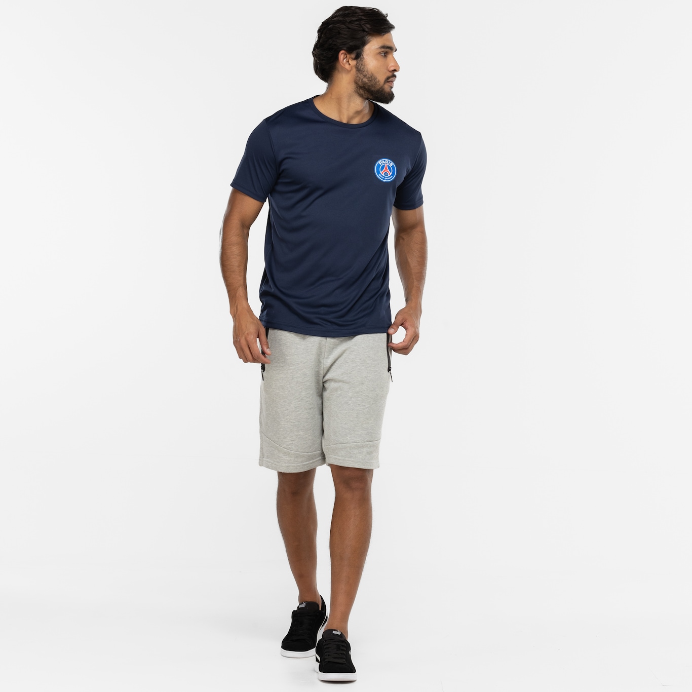 Camiseta do PSG Masculina Dry Fit Básica - Foto 4