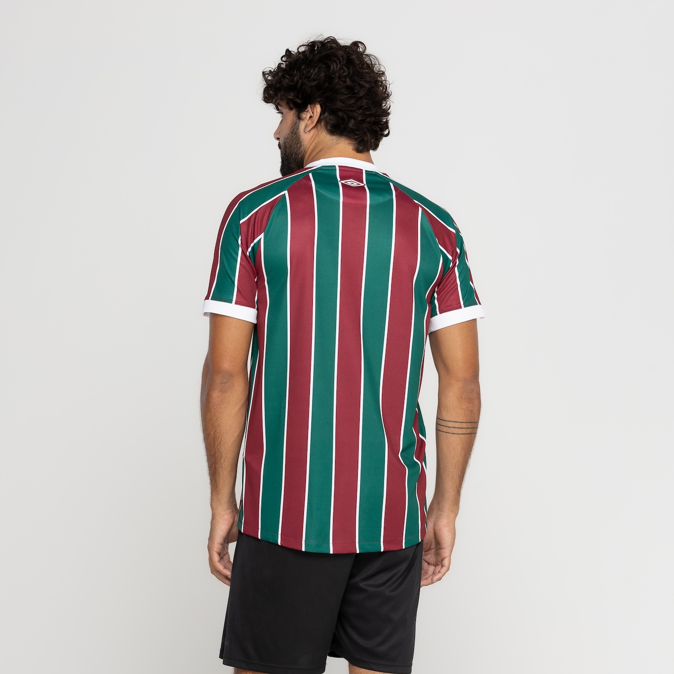 Camisa do Fluminense I 23 Masculina Umbro  - Foto 2