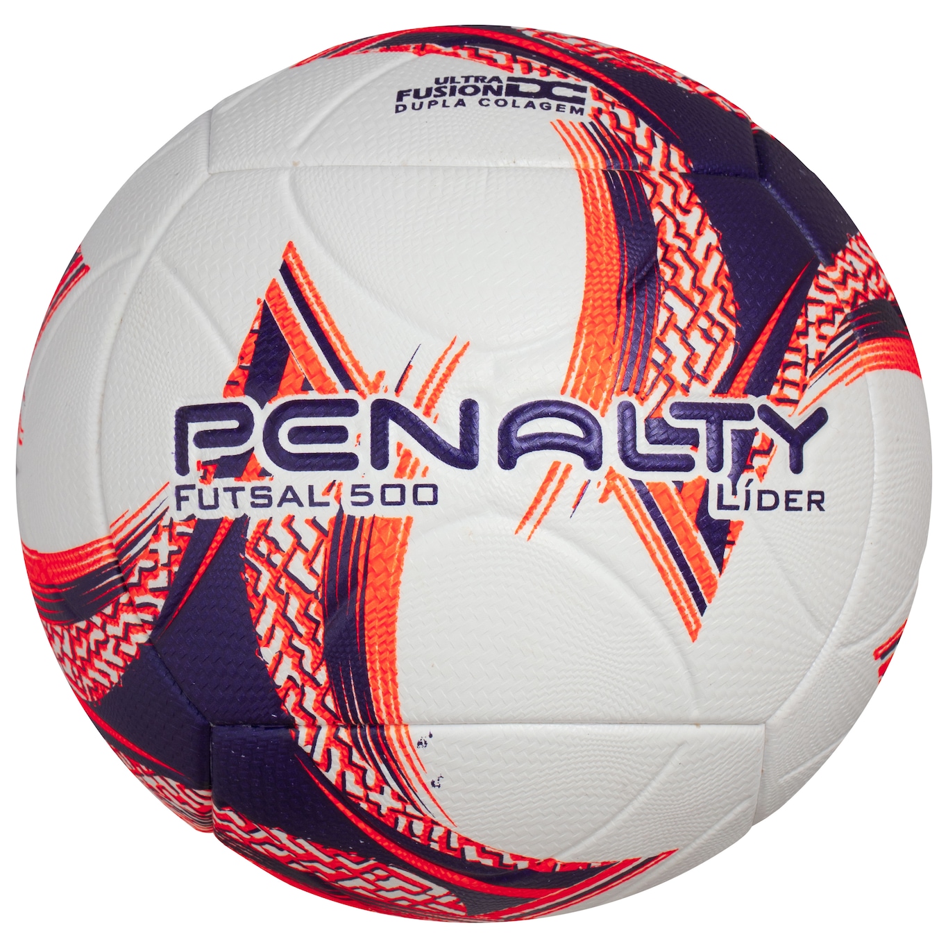 Bola Penalty Rx 500 XXIII Branco Amarelo e Preto Masculino - itapua