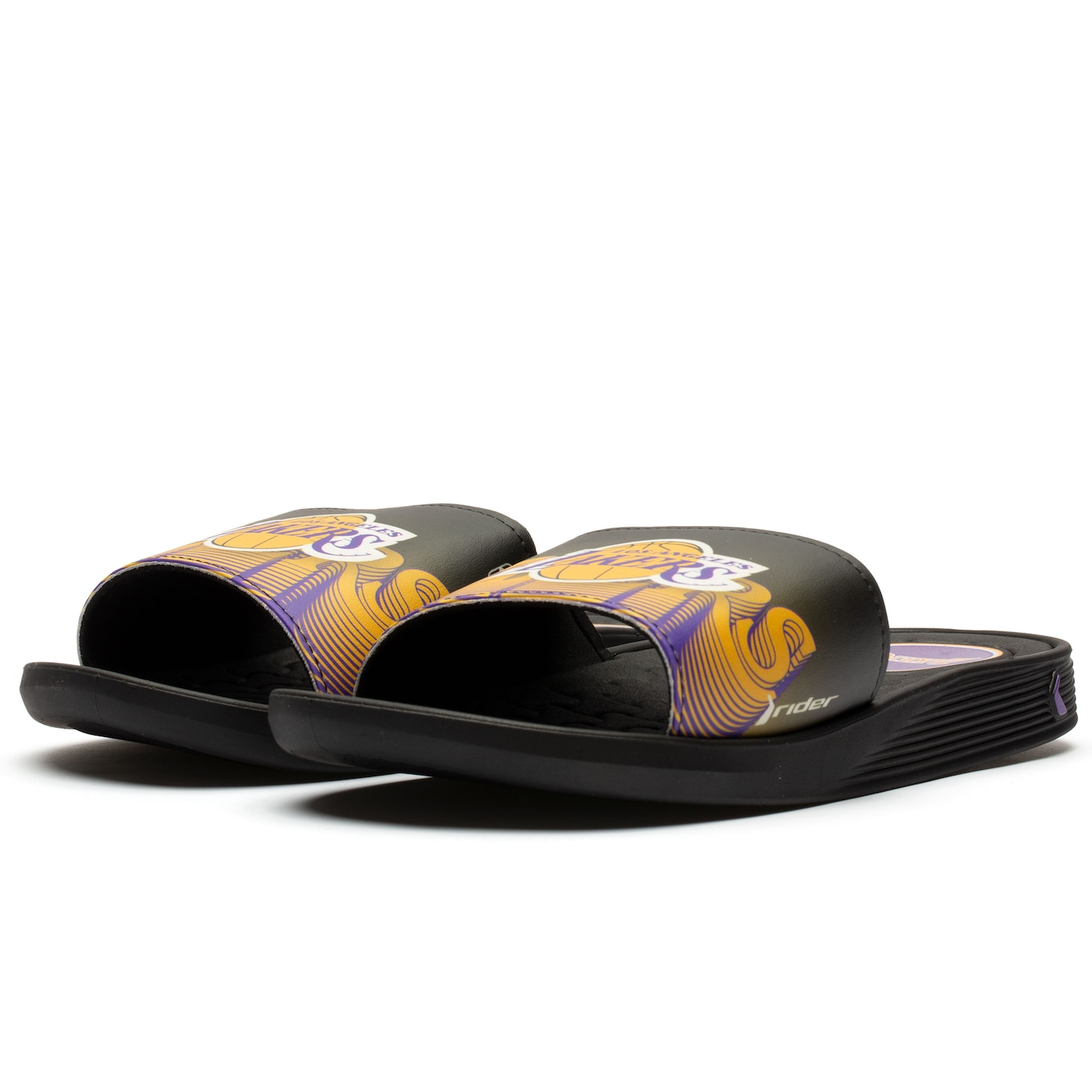 Chinelo Slide NBA Grendene Rider Pump II - Adulto - Foto 2