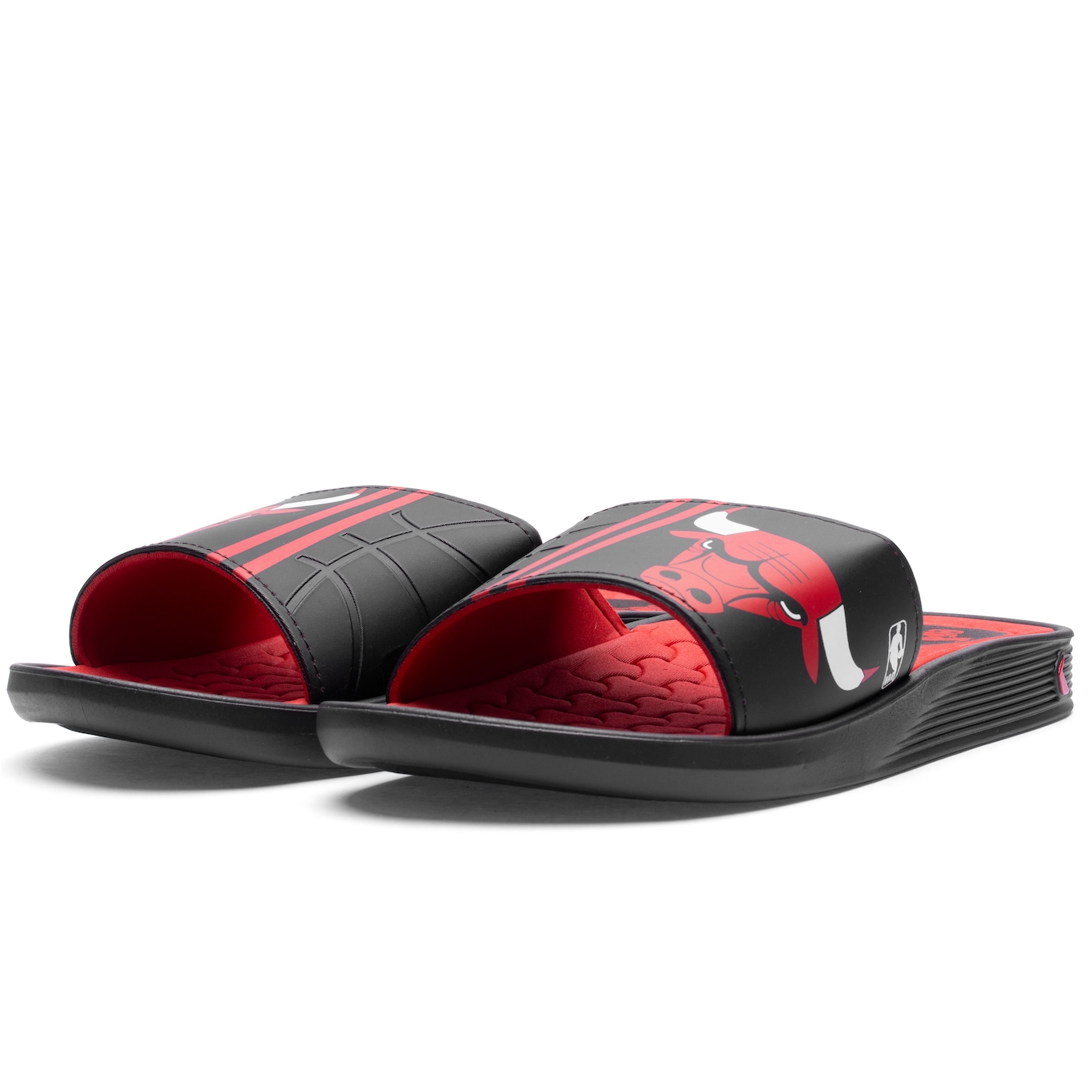 Chinelo Slide NBA Grendene Rider Pump II - Adulto - Foto 2