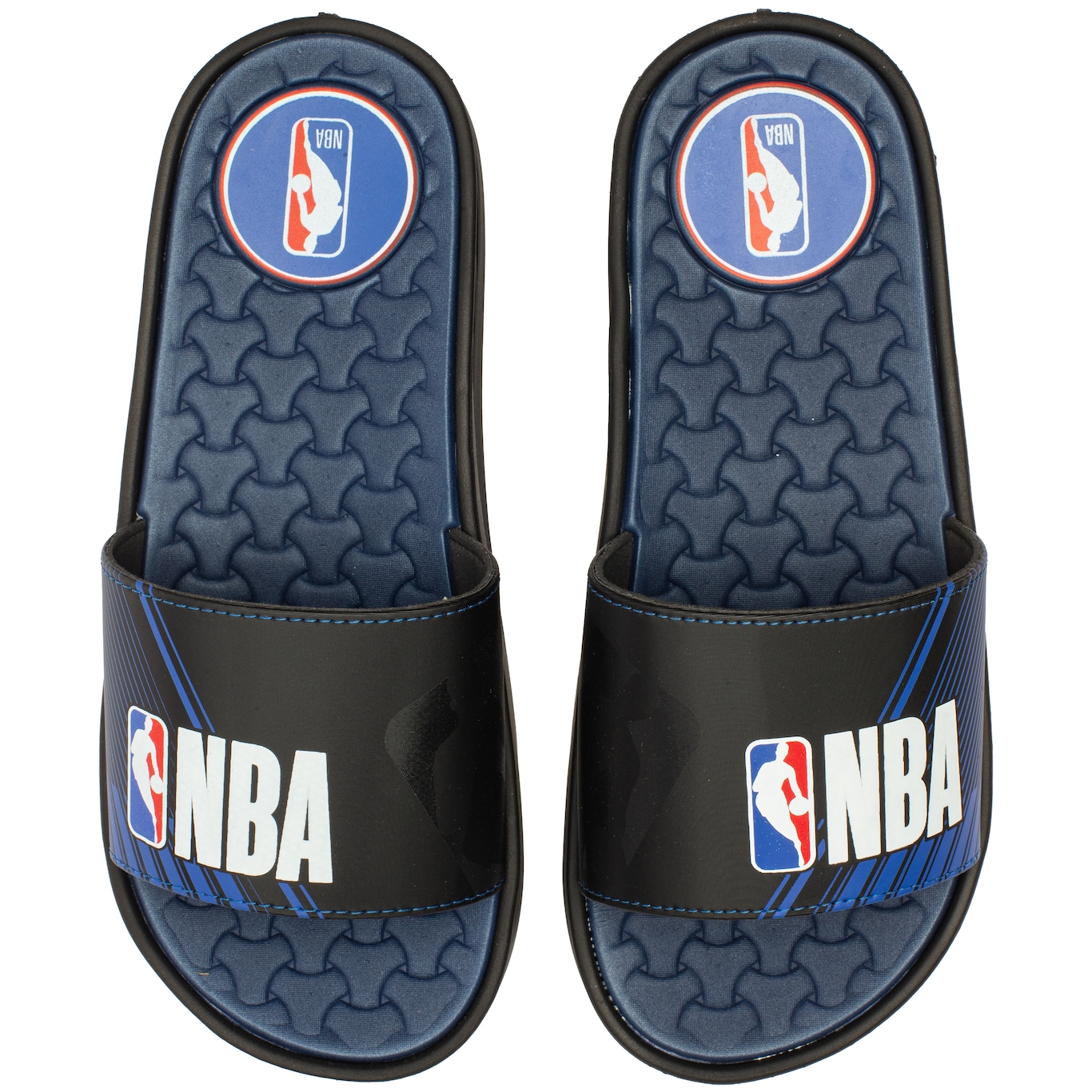 Chinelo Slide NBA Grendene Rider Pump II - Adulto - Foto 1