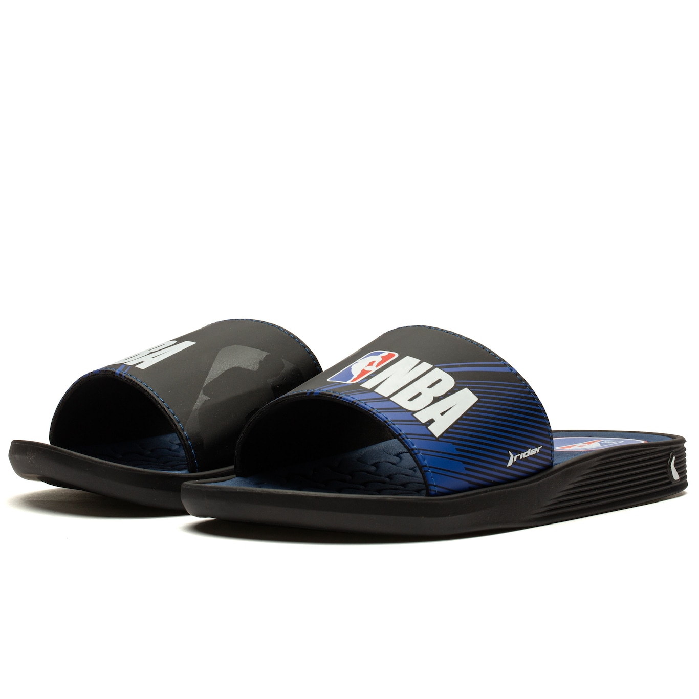 Chinelo Slide NBA Grendene Rider Pump II - Adulto - Foto 2